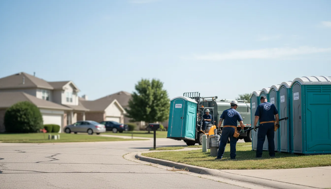 Porta Potty Rental in Wounded Knee, SD near me